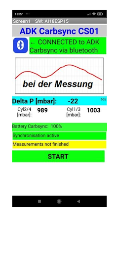 CS01 Carb. synchronization Screen 2