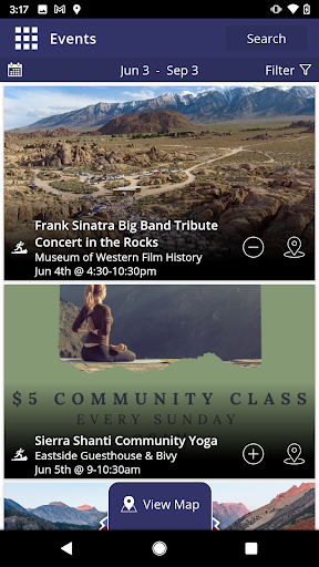 Screenshot of Visit Bishop CA