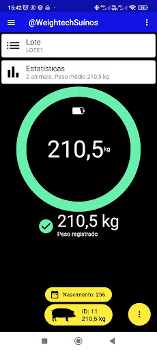 @Weightech Suínos Screen 2