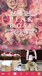 screenshot of Pink Rose Keyboard - rose keyb
