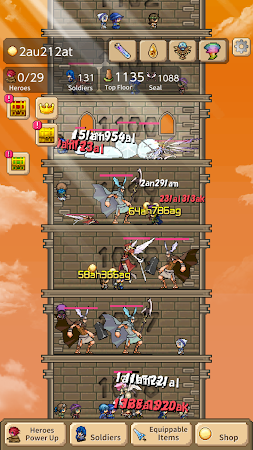 Game screenshot Tower of Hero apk download