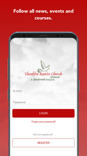 Android application Thankful Kennesaw screenshort