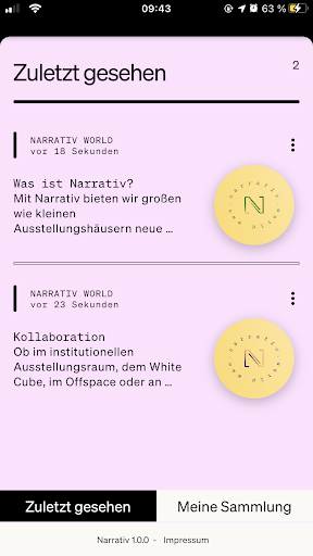 Narrativ Screen 2