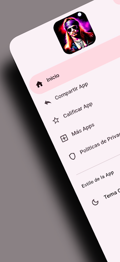 Android application Grunge Ringtones App screenshort