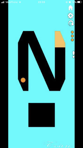 Android application Push The Ball screenshort