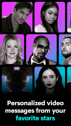Android application Cameo - Personal celeb videos screenshort