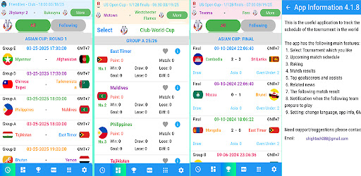 AFC Asian Cup Matches