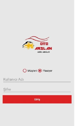 Android application Arslan Otomotiv B2B screenshort