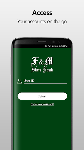 Android application F&M State Bank Alpha screenshort