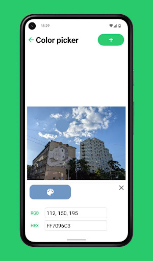 Android application Calc+ screenshort