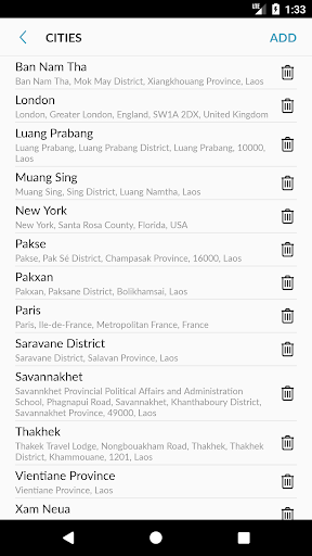 Laos Weather Screenshot 4 - AppWisp.com