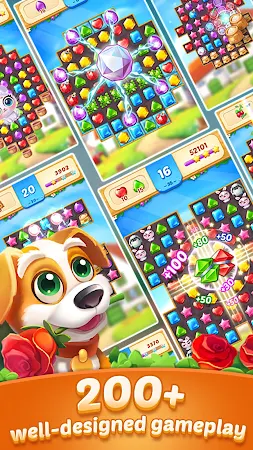 Game screenshot Jewel Town - Match 3 Levels hack