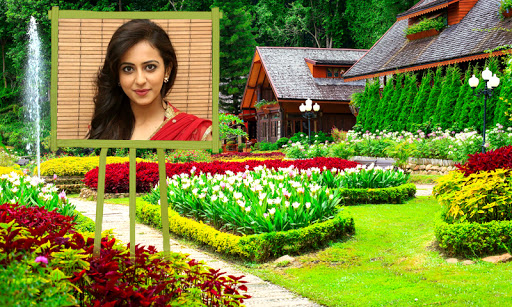 Beautiful Garden Photo Frames Screen 3