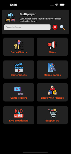 Android application Game News screenshort