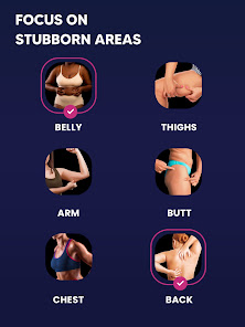 Captura de Pantalla 10 Workout for Women -Fitness App android