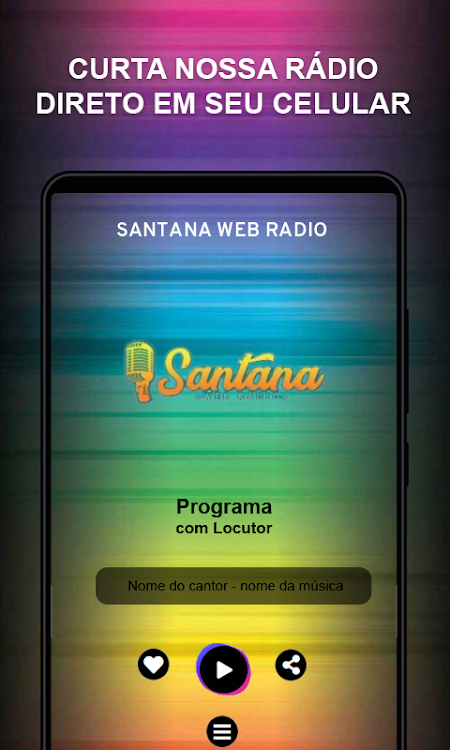 SANTANA WEB RADIO - 3.8 - (Android)