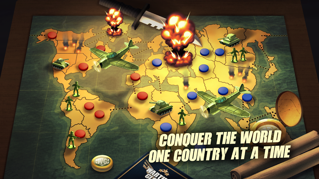 Risk of war: Wartime Glory 5.68 APK + Mod (Remove ads) for Android
