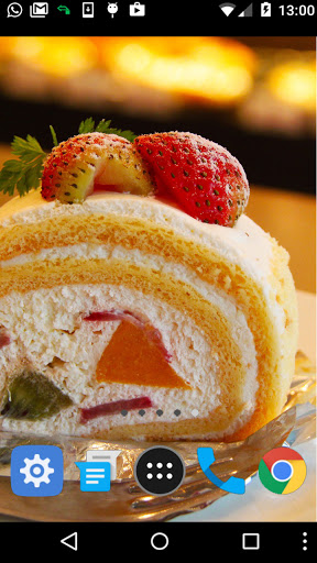 strawberry cake wallpaper Screen 2