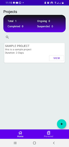 Android application PMG screenshort
