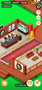 Idle Restaurant Tycoon - Kerajaan Restoran Memasak