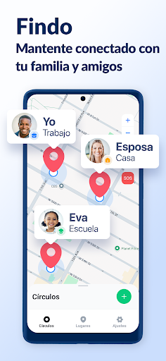 Findo: localizador de familia screenshot 1