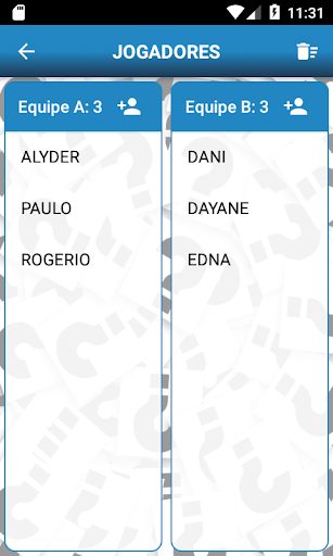 Qual a Palavra? Screen 2
