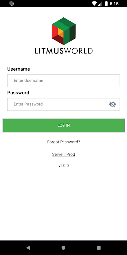 Android application LW Kiosk 2.0 screenshort