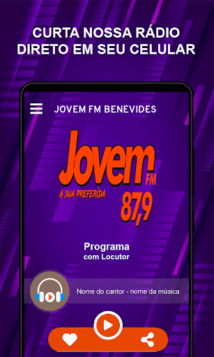 Android application Jovem FM Benevides screenshort