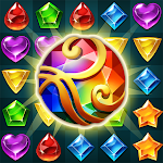 Cover Image of ダウンロード Jewels Atlantis: Match-3 Puzzle matching game 9 APK