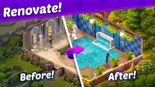 Solitaire Story - Ava's Manor - Simulation - games
