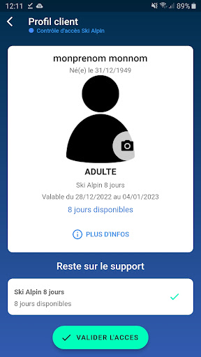 e-Liberty Check Screen 2