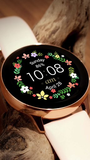 Midnight Garden Watch Face Screen 2