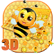 3D Cute Honey Bee Gravity Keyboard Theme - Androidアプリ