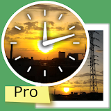 Analog Photo Clock Widget Pro icon