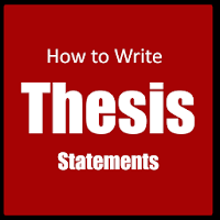 How to write a thesis statement