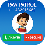 Fake Call From Paw Patrol icon