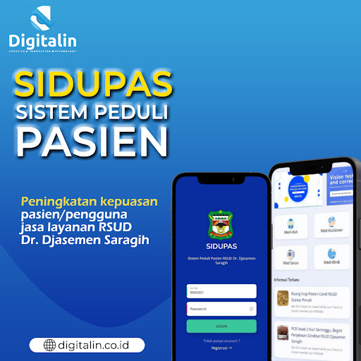 Android application SIDUPAS - RSUD PEMATANGSIANTAR screenshort