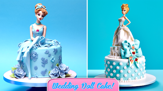 Doll cake decorating Cake Game Unknown
