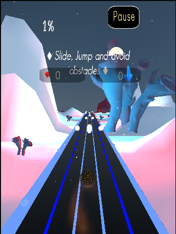Android application Rush Tiles screenshort