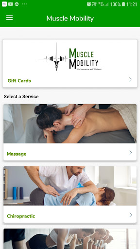 Android application Muscle Mobility screenshort