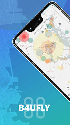 Screenshot of B4UFLY by FAA