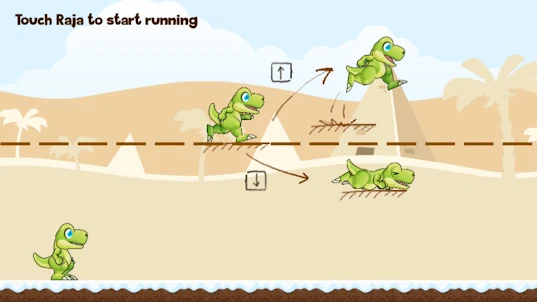 Run Raja Run - Dino Game