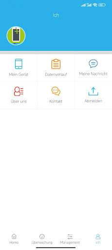 Android application neoControl screenshort