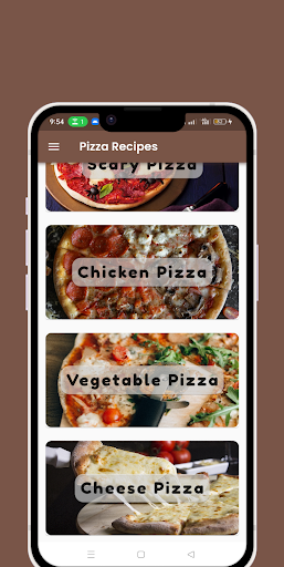 Pizza Recipes (Offline) Screen 2