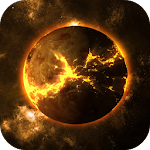 Cover Image of Télécharger Dark Planet Video Wallpaper 3D  APK