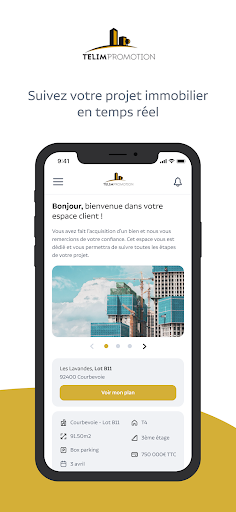 Android application TELIM screenshort