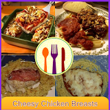 Cheesy Chicken Breasts Recipes icon