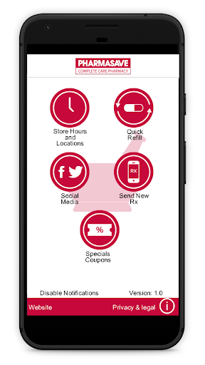 Android application Complete Care Pharmasave screenshort