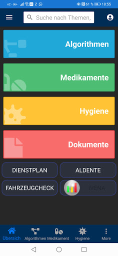 Android application SOP-EASY - Rettungsdienst screenshort