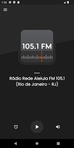 Android application Rádio Rede Aleluia FM 105.1 screenshort